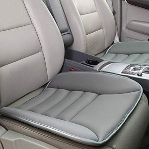Big Ant Coussin Voiture Siege,Housse de Siège, Mousse Mémoire Protection Chaise Confortable Antidérapant tapis siege Couverture Siège, pour Auto Bureau Domicile-Gris (Tiandi, neuf)