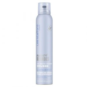 Lee Stafford Bleach Blondes Ice White Toning Mousse (Salontotal, neuf)