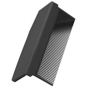 Pi&egrave;ce de peigne en fer - outil de style professionnel, clip sur le lisseur Peigne | Guide d'alignement des cheveux r&eacute;sistants &agrave; la chaleur, accessoire de d&eacute;m&ecirc;lage lisse de Glide, aide &agrave; la pr&eacute;cision p (qixue, neuf)