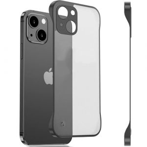 FAOMSEBS sans Bord Coque pour iPhone 15 Plus (Sensation de M&eacute;tal Nu) [Mat Translucide] [Ultra Fin Comme sans &Eacute;tuis] Antichoc Housse pour iPhone 15 Plus Coque Slim 6,7" 2023 (FAOMSEBS-FR, neuf)