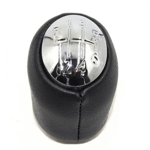 Pommeau Levier Vitesses Manuel pour Espace 4 IV 2003-2014 Poignée de sélecteur Manuel Pommeau de Levier de Vitesse à 6 Vitesses Changement de boîte de Vitesses Levier de Changement de Vitesse Cuir (Ewan Wang, neuf)