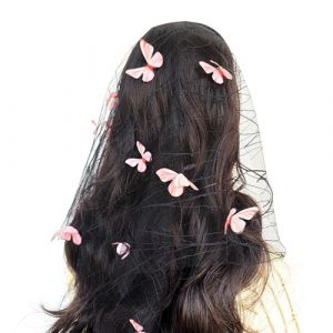 JOERBABU Serre-tête féerique papillon bibi pour cosplay, fête, mariage, festival, mariage, bandeau de fée (jiushuang, neuf)