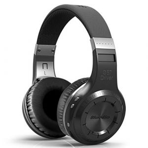 Bluedio HT Casque Bluetooth sans Fil, Casque sans Fil 5.0 avec Fonction Cloud/contrôle de la Voix, Ultra Léger Casque Bluetooth Supra-auriculaire (sans Fente pour Carte Micro SD/Radio FM) (Noir) (HHJD Distribution, neuf)