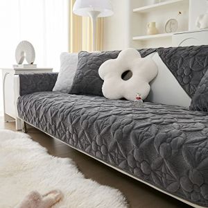 WYJHNLBEDC Housse De Canap&eacute; d'angle, Couvre/Jete/Protege De Canape 3 Places, Housse Bz/Fauteuil/Clic Clac 2 Places Convertible, Protection Canap&eacute; Chat Chien (Absolutely perfect, neuf)