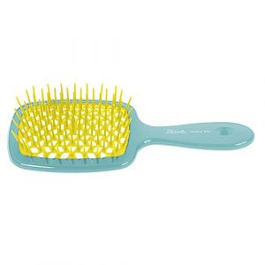 Jäneke Brosse Superbrush Turquoise/jaune - 55 g. (Marketexpress, neuf)