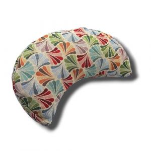 savasanas - Coussin Yoga éventail, zafu, Coussin Meditation, Coussin Demi Lune, zafu Meditation, zafu Demi Lune, Coton et cosses de Sarrasin, Fait à la Main à Barcelone (savasanas, neuf)