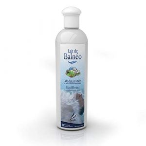 Camylle - Lait de Balnéo Méditerranée - Emulsion d'Huiles Essentielles pour Baignoire Balnéo, Bain à Bulles, Bain de pieds Thalasso - Equilibrant aux arômes frais et fleuris - 500ml (Camylle, neuf)