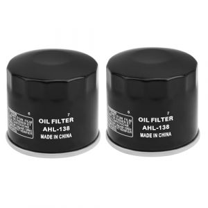 AHL deux filtres &agrave; huile pour Suzuki Vs1400/Vs1400glp Intruder 1400 1987&ndash;2009/Vs1400/Vs1400glp Intruder 1400 1987&ndash;2009/gsf 1200 S 1200 1996-2006/gsf 1250 S 1250 2007-2013/Gsf650 S 650 2005&ndash;2009 (AHL-Motor, neuf)