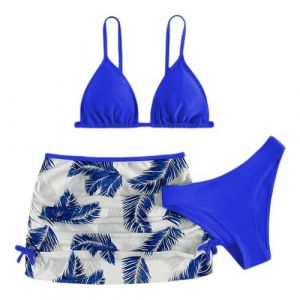 Maillot Adolescente Maillot De Bain Deux Pièces Maillot De Bain Ronde Maillot De Bain 14 Ans Maillot De Bain Maillots Deux Pièces Ensemble 3 Pièces Maillot De Bain Maillot (PINTUTU SEXY, neuf)