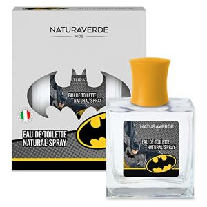 Naturaverde | Kids - Warner Bros Batman - Eau de toilette Spray pour enfants, parfum agr&eacute;able sur la peau, contient de l'alcool, Natural Spray, 50 ml (ELEGANCE & BEAUTY DI VESPOLI ANTONIO, neuf)