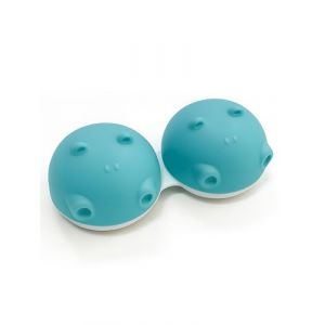 SPORTS WORLD VISION 1PC &Eacute;tui &agrave; lentilles de Contact Motif Hippopotame Bleu, Design Animalier Original & Mignon | &Eacute;tui de Voyage l&eacute;ger et Portable pour Solution de lentilles (DJ Blee Optical Ltd, neuf)