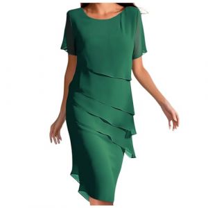 Robe Blanche Bleu Marine Chic pour Mariage De Soirée Courte Femme Violette en Dentelle Longue Cocktail Princesse Mariée Et Elegant Soiree Ete Robes Femmes D Été Terracotta (Astral Brielle, neuf)