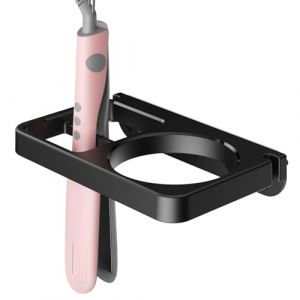 Porte sèche pour sèche-linge montée - support de sèche-cheveux monté sur le mur, organisateur de sèche-cheveux | Support de sécheuse pour sèche-linge monté au mur, Porte de séchage d (queen'style, neuf)