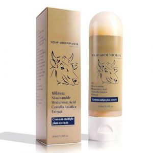 Masque facial pelable au suif de b&oelig;uf, baume au suif biologique et au collag&egrave;ne pour le visage, masque hydratant fouett&eacute;, non gras, rafra&icirc;chissant, hydratant,1PCS (zzjtdzswyxgs, neuf)