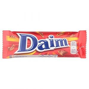 Daim Barre de Chocolat 28 g (Mega-Paradies GmbH, neuf)
