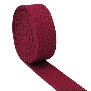 AnseTendance 24 Couleurs 25mm Sangle de Coton Souple pour Sacs à Main à Dos Couture Anse Sac Banane Couture Confection des vêtements (Framboise, 3 mètres) (AnseTendance, neuf)