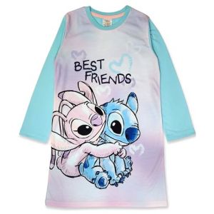 Disney Lilo et Stitch Chemise de Nuit Enfant Fille - Manches Courtes ou Longues - 13-14 Ans: 164cm (Bromilow & Wood Retail FR, neuf)