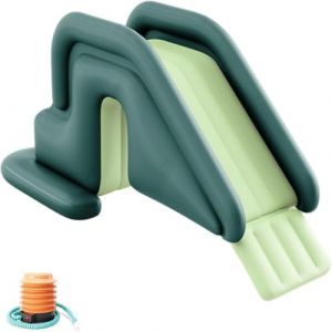 Toboggan de piscine pour piscines hors-sol, toboggan aquatique gonflable, centre de jeux en plein air, toboggan aquatique(#C) (taiyuanchiyumaoyiyouxiangongsi, neuf)