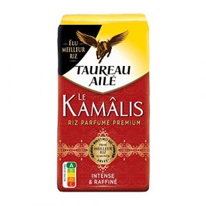 Lot de 3 unités *** TAUREAU AILE Riz Le Kamâlis parfumé premium intense et raffiné 500g (J&S France, neuf)