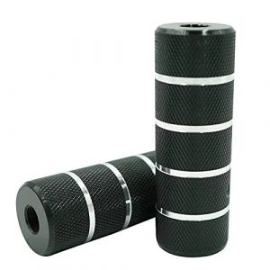 ZONSUSE Pegs de vélo, Chevilles BMX 14 mm, Repose-Pieds Noirs, Accessoires BMX, Charge jusqu'à 100 kg (SUSEN-EU, neuf)