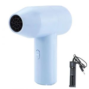 S&eacute;choir &agrave; soufflage artistique pour peinture | Petit s&eacute;choir rechargeable | Outil sans fil silencieux pour s&eacute;cher la peinture, l'acrylique, l'aquarelle, les travaux manuels, la r&eacute;sine, l'&eacute;cole et le (cdjyyxgs, neuf)