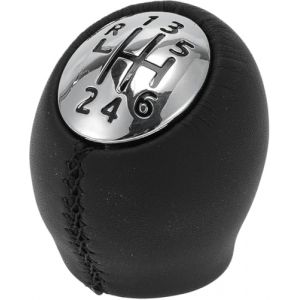 DWdong - Pommeau de Levier de Vitesse en Cuir pour Voiture pour Renault Megane 2009-2015 pour Megane III 2008-2015 Levier de Vitesse, Handball (NJYY_Store, neuf)