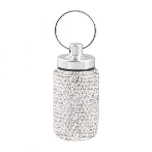 Porte-clés pour pilulier, porte-clés, porte-pilule, porte-clés, étui à pilules de poche, organisateur de pilules étanche, porte-clés, étui à pilules, porte-clés, porte-pilule, porte-pilule portable (chzang, neuf)