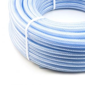 40m tuyau souple renforcé PVC 10/15mm transparent (dq-pp, neuf)