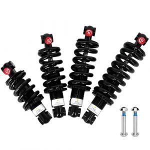 ZTZ Amortisseur arri&egrave;re VTT, Amortisseur &agrave; Ressort + Huile &agrave; Amortissement r&eacute;glable, Suspension hydraulique arri&egrave;re pour VTT/V&eacute;lo &eacute;lectrique/Trotinettes (165MM, 1000LBS) (ZTZ Accessoires V&eacute;lo, neuf)