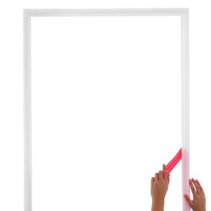 QWORK&reg; Moulure murale autocollantes, 40mm x 6 m moulures d&eacute;coratives, pour d&eacute;co DIY sur armoires, portes, miroirs (shavinglikes, neuf)