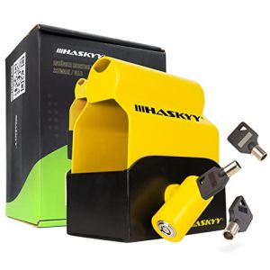 HASKYY Antivol de remorque Premium Antivol de Coffre de Caravane Compatible avec l'attelage ALKO - avec 3 clés (HASKYY, neuf)