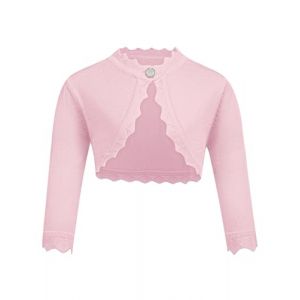 trudge Enfants Manche Longue Bol&eacute;ro Filles Cardigan Filles Bolerose Court de Base Festive Enfant Cardigan pour Robe de Soir&eacute;e de Mariage Rose 6-7 Ans (Arshiner Store, neuf)