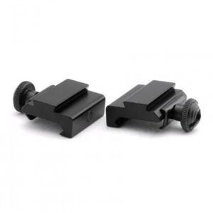 Adaptateur de rail Weaver ou Picatiny 21 mm vers rail 11 mm | Accessoire pour fusils et pistolets. Convertisseur de rail de 22 à 11 mm. (ECOMMUR FRANCE, neuf)