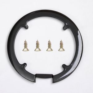 sundrerfect Protège-Chaîne pour Vélo 42 et 44 Dents - Cache Chaîne en Plastique Noir pour VTT, Montage Facile, Design Ergonomique, Protection Durable Contre l'abrasion (bigou, neuf)