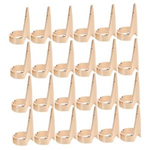 WOFASHPURET 50pi&egrave;ces Outil &agrave; S&eacute;parer les Cheveux pour Doigts Crochet &agrave; Cheveux Peignes Pointus pour Coiffure Tresses Boucles Extensions (Leiyun, neuf)