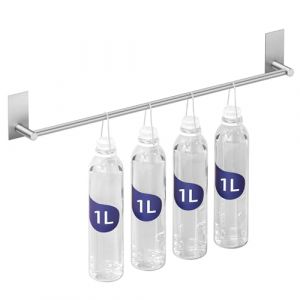 KES Porte Serviette Adhesif Porte Serviette Salle de Bain Porte Derviette Murale 50CM Acier Inoxydable SUS304 Bross&eacute;e, A7000S50B-2 (KES Home Global, neuf)