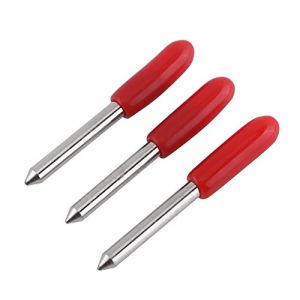 Tbest Lame Roland,Lame Maker,Lame Plotter Roland,Lames D&eacute;coupe Roland Imprimante,Roland Blades 45 Deg 15Pcs Lame De Coupe 45 &deg; Couteau pour Traceur Cutter Red (Youluu-cd, neuf)