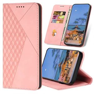 SRISHP Coque pour iPhone 6 / iPhone 7 Plus, Premium en Cuir PU &agrave; Rabat Flip Housse Pochette &Eacute;tui Protection pour iPhone 8 Plus, Or Rose (THRION, neuf)