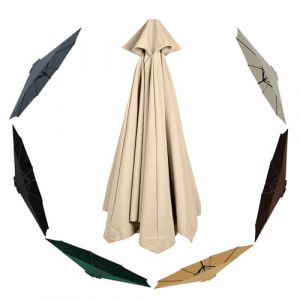 Générique Auvent De Rechange pour Parasol De Terrasse 4.0m Toile De Rechange pour Parasol D'extérieur De 8 Baleines (donghuidamai, neuf)