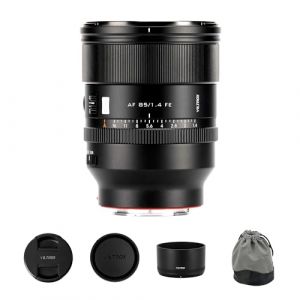 VILTROX Objectif 85mm F1.4 Pro FE Plein Format Mise au Point Automatique Grande Ouverture Prime Portrait avec Moteur Hyper VCM Compatible avec les Appareils Photo Sony E-Mount a7c a7RII a7RIII a7RIV (VILTROX Official Authorized Store, neuf)