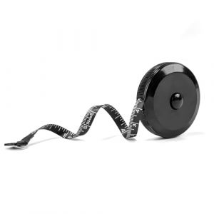 1 Pi&egrave;ces M&egrave;tres &agrave; ruban de couture,M&egrave;tres &agrave; Ruban pour Couturier double face,Metre Ruban Corps 1.5 m 60 Pouce sur Mesure Couturi&egrave;re Tissu R&egrave;gle (Noir) (PiaoYang, neuf)