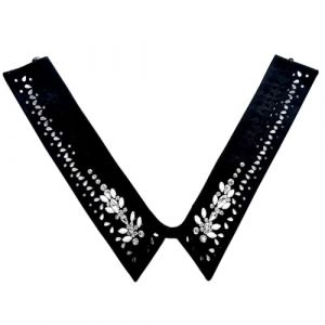 DINSOAVR Accessoires de bricolage, faux col point pour chemise, broderie, col de perles, élégant faux col châle femmes col pull col vêtements Accs (guangzhoujucikejiyouxiangongsi, neuf)