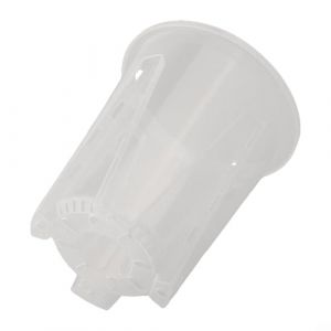 Pot &agrave; orchid&eacute;e transparent en plastique avec trous de drainage pour plantes grasses - Convient pour l'int&eacute;rieur et l'ext&eacute;rieur - 12 cm (feiniweest, neuf)