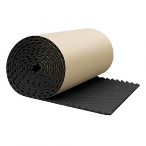 Panneau Insonorisant Mousse, Barri&egrave;res Anti-bruit, Acoustique Mousse Isolation Phonique Porte De Garage Pandes Sonores Acoustiques En Caoutchouc Barri&egrave;res Anti Bruit Barri&egrave;re Acoustique Auto-adh&eacute;sive (jinzlisk, neuf)