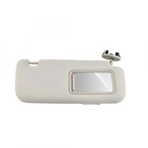 Pare-Soleil Côté pour Toyota pour Auris pour Corolla Pare-Soleil Intérieur Voiture avec Miroir Gris Beige Pare-Soleil Gauche Droite Côté Conducteur Côté Passager Pare-soleils Intérieur(Beige Right) (xupuxianguangzhebaoshangmaoyouxiangongsio, neuf)