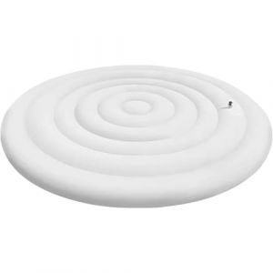 Couverture De Spa Gonflable Ronde, PVC Couvercle De Bain À Remous Gonflable, Couvercle De Protection Thermique Pliable, Solation Thermique, Spa Rond Gonflable D'extérieur(160cm) (BAIBAISHOP, neuf)