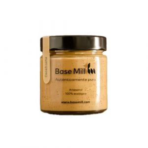 Base Mill Pâte de Cacahuètes 100% Bio (200g) – Fabriquée Artisanalement en Moulin de Pierre, Sans Sucre Ajouté, Sans Gluten, Riche en Fibres, 100% Végane, Idéale pour les Glaces Maison (Good4 you, neuf)