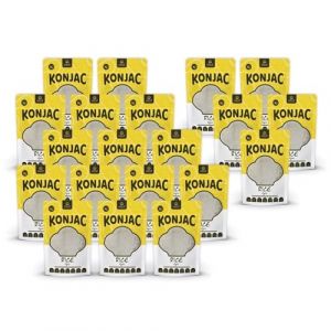 USUI Riz de Konjac 20 pi&egrave;ces &ndash;Nouilles Shirataki Konjac | Low Carb | Keto | sans gluten | faible en calories | p&acirc;tes de r&eacute;gime (20&times;270g) (iPlody, neuf)