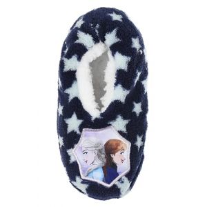 Disney Reine Des Neiges, Chaussons Fille (Bleu Marine, Syst&egrave;me Taille Chaussures EU, Enfant de 2 &agrave; 5 ans, Num&eacute;rique (intervalle), Moyen, 27, 30) (Bludiffusion, neuf)