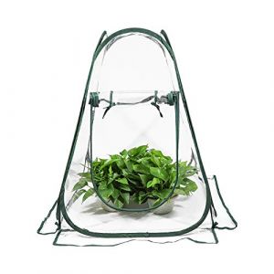 ValueHall Serre de Jardin Mini Pop up Serre Protection Balcon terrasse Serre pour Tomates Tente pour Plantes Tente Backyard Fleur Abri V7094 (WenJie EU, neuf)